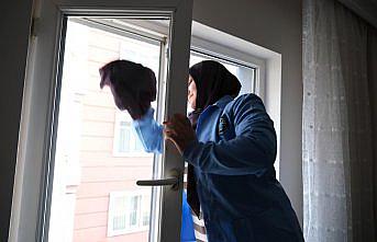 Çorum Belediyesinden 222 aileye evde temizlik hizmeti