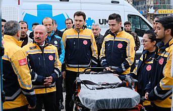 Çorum'da acil sağlık hizmetlerinde süreler kısaldı