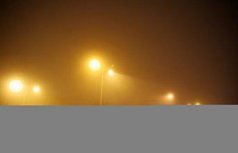 Çorum’da sis etkili oldu