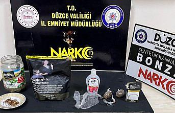 Düzce'de uyuşturucu operasyonunda 1 şüpheli tutuklandı