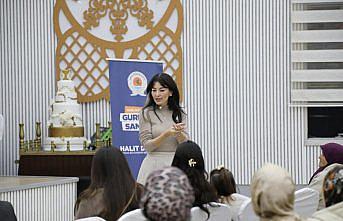 Eğitimci yazar Saniye Bencik Kangal, Kavak'ta ebeveynlerle buluştu