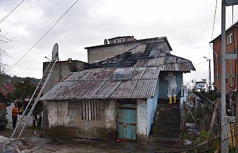 Giresun'da evde çıkan yangında bir kişi hayatını kaybetti