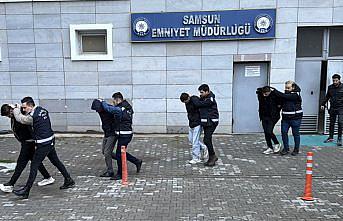 Samsun'da kaçakçılık operasyonunda yakalanan 4 zanlıya adli kontrol