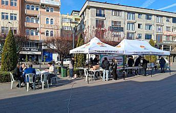 Havza'da özel öğrenciler için kermes açıldı