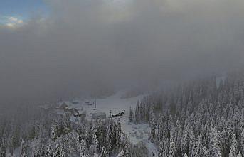 Karadeniz'de 4 ilde kar etkili oldu