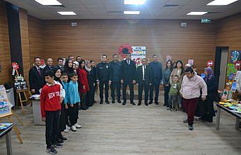 Kargı'da özel eğitim sınıfı öğrencileri sergi açtı