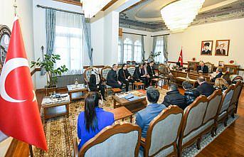 Kastamonu Valisi Dallı özel bireylerle bir araya geldi