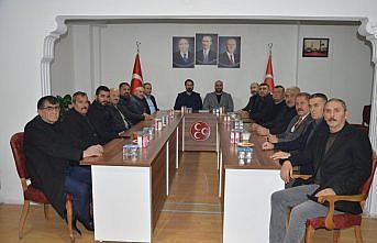 MHP Samsun teşkilatı Havza'da istişare toplantısında bir araya geldi