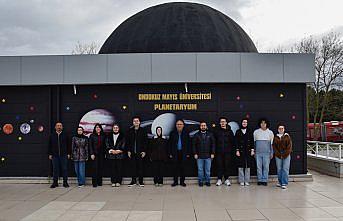 OMÜ ve TUA işbirliğiyle öğrenciler uzayı gözlemledi