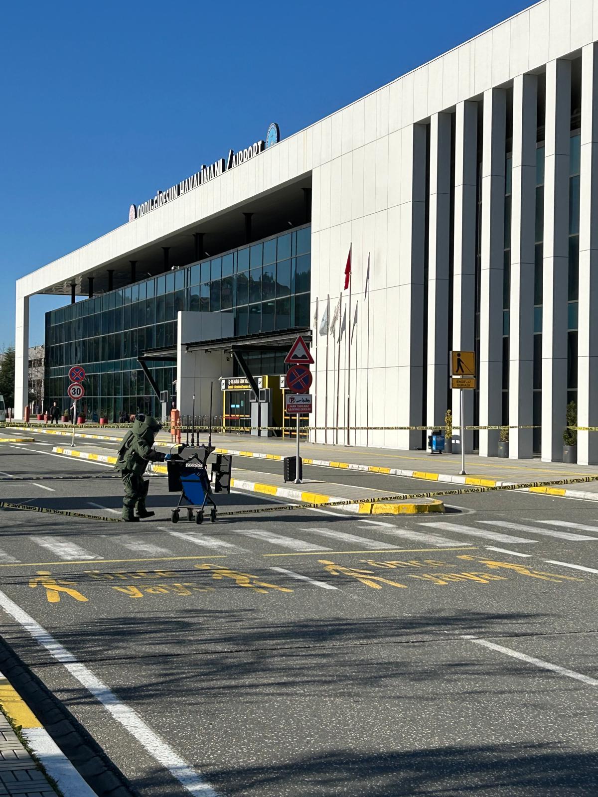 Ordu-Giresun Havalimanı'nda acil durum tatbikatı yapıldı