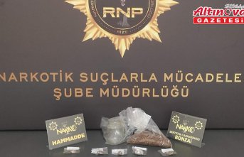 Rize'de uyuşturucu operasyonunda 8 şüpheli tutuklandı