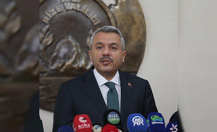 Rize Valisi Baydaş, yıllık asayiş ve güvenlik verilerini paylaştı