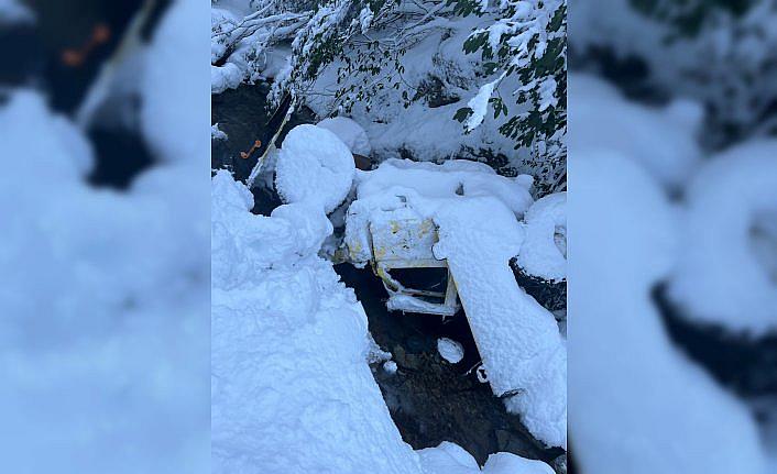Rize'de uçuruma yuvarlanan cipteki 2 kişi hayatını kaybetti