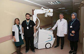 Rize'de yerli mobil dijital röntgen cihazı hizmete sunuldu