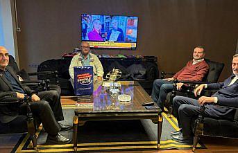 Saadet Partisi Sinop İl Başkanı Üçüncüoğlu'ndan OSB Başkanı Çakan'a ziyaret