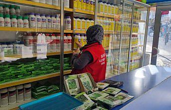 Salıpazarı'nda bitki koruma ürünü bayileri denetlendi