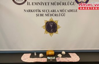Samsun'daki uyuşturucu operasyonunda 2 zanlıya gözaltı