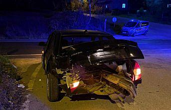 Samsun'da iki otomobilin çarpıştığı kazada 3 kişi yaralandı