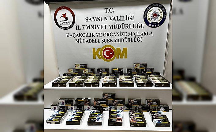 Samsun'da kaçakçılık operasyonunda 4 zanlı yakalandı
