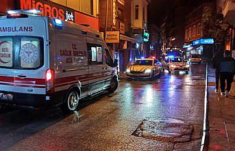 Sinop’ta devrilen motosikletin sürücüsü yaralandı