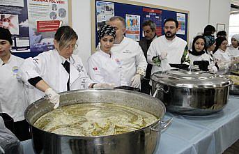 Sinop'ta geleceğin şefleri Mardin mutfağını deneyimleme fırsatı buldu