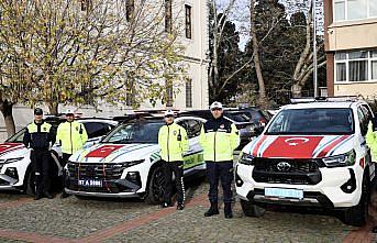 Sinop'ta jandarma ve emniyet teşkilatına tahsis edilen 19 yeni araç hizmete alındı