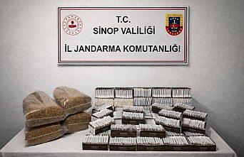 Sinop'ta sigara kaçakçılığı operasyonunda 2 kişi yakalandı