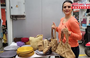 Sosyal medyadan öğrendiği el işi gelir kapısı oldu