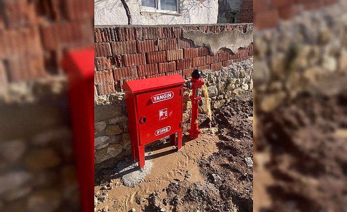 Suluova’da 16 köye yangın hidrant sistemi kuruldu