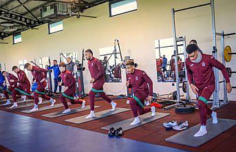 Trabzonspor, Galatasaray maçının hazırlıklarını sürdürdü