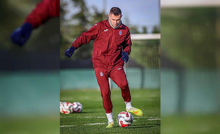 Trabzonspor, Gençlerbirliği maçı hazırlıklarını sürdürdü