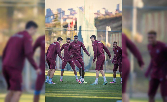 Trabzonspor, Göztepe maçı hazırlıklarına başladı