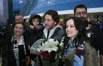 Trabzonspor kafilesi Ankara'ya geldi