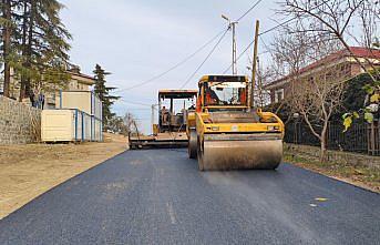 Trabzon'un 18 ilçesinde yol bakım ve onarım çalışmaları devam ediyor