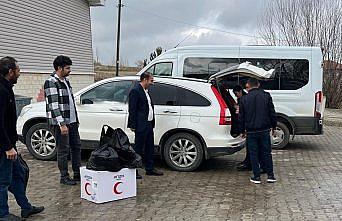 Türk Kızılay Alaca'da öğrenci ve ailelere yardım ulaştırdı