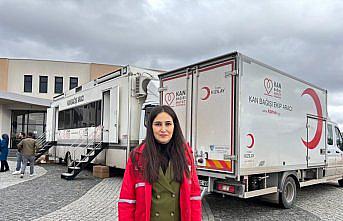 Türk Kızılaydan Alaca'da kan bağışı etkinliği