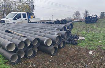 Vezirköprü Karma OSB'de altyapı çalışmaları sürüyor