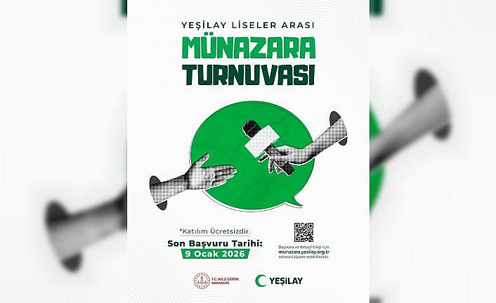 “Yeşilay Münazara Yarışması“ başvuruları başladı