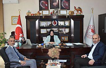 Yeşilyurt Kaymakamı Altın, kamu kurumlarını ziyaret etti