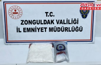Zonguldak'ta uyuşturucu operasyonunda yakalanan 3 zanlı tutuklandı