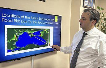 Zonguldak'ta yapılan uydu çalışmasında Karadeniz'in seviyesinin yükseldiği tespit edildi