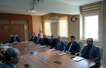 Amasya’da tarım ve orman çalışmaları değerlendirildi