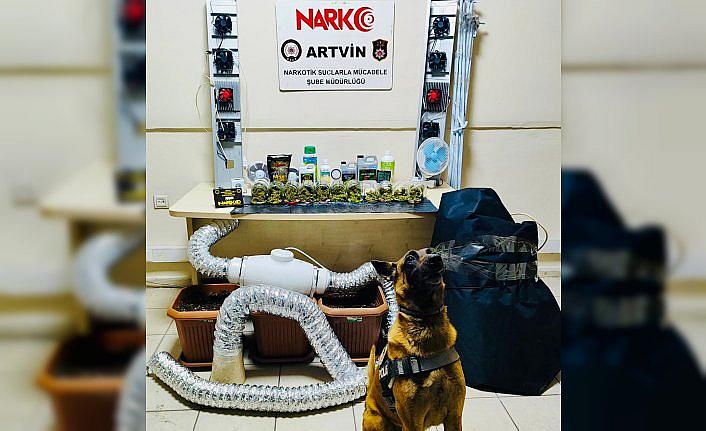 Artvin'de uyuşturucu operasyonunda 2 şüpheli adli kontrolle serbest bırakıldı