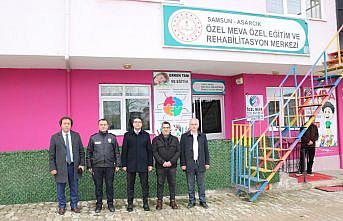 Asarcık Kaymakamı Korkmaz'dan özel eğitim merkezine ziyaret