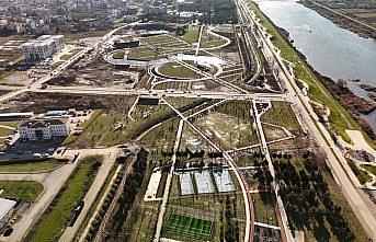 Bafra Millet Bahçesi projesinde sona yaklaşıldı