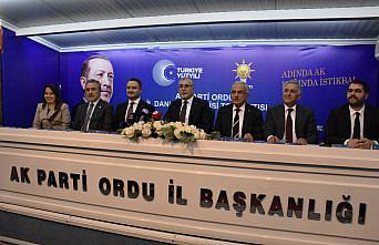 Çalışma ve Sosyal Güvenlik Bakanı Işıkhan, Ordu'da konuştu: