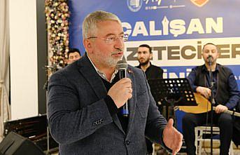 Çorum Belediye Başkanı Aşgın, gazetecilerle buluştu