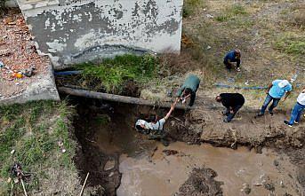 Çorum'un Sungurlu ilçesinde altyapı yatırımıyla yıllık 576 bin metreküp suyun kaybolması önlendi