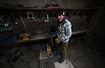 Düzceli usta, 35 yıldır ürettiği Mengen sobalarıyla evleri ısıtıyor