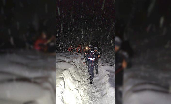 Giresun'da çığ altında kalan çoban hayatını kaybetti